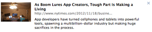 Facebook shared link with Open Graph Protocol